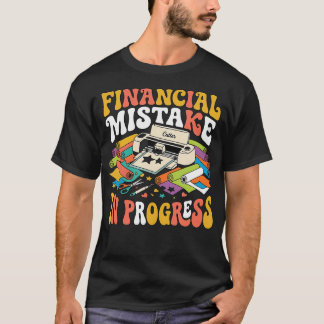 Camiseta Error Financiero en Progreso Plotter de Artesanía