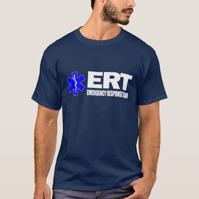Camiseta ERT - Equipo de respuesta de emergencia (Anverso)