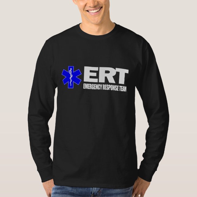 Camiseta ERT - Equipo de respuesta de emergencia (Anverso)
