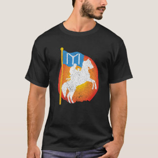 Camiseta Ertugrul Gazi Montando Caballo Kayi Bandera Ertugr