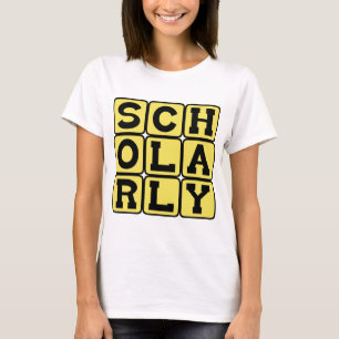 Camiseta Erudito, estudioso