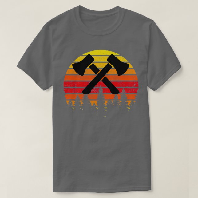 Camiseta Erupción de Guay Ax retro 1 (Diseño del anverso)