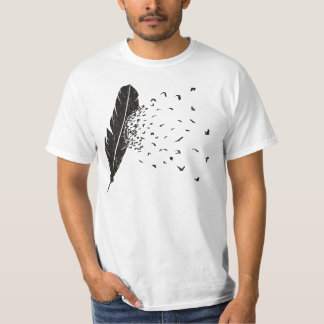 Camiseta Erupción de los pájaros de una pluma