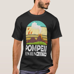 Camiseta Erupción De Pompeya Del Monte Vesubio En 79 Fun Ru