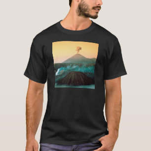 Camiseta Erupción del indonesio del volcán