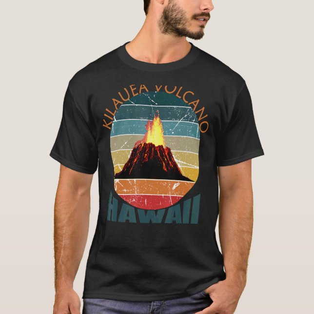 Camiseta Erupción del volcán Kilauea Encuesta Geológica de  (Anverso)