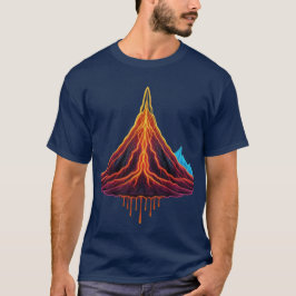 Camiseta Erupción feroz: Majestad volcánica