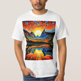 Camiseta Eruption beyond the sunset 1