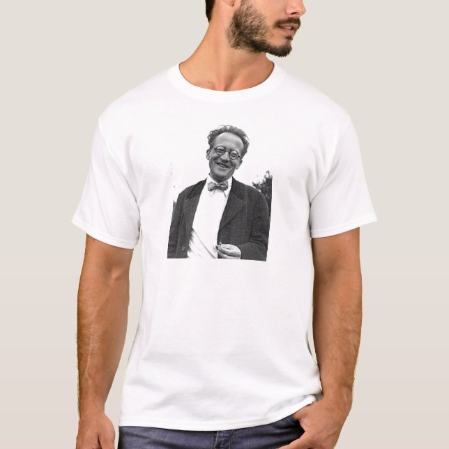 Camiseta Erwin Schrodinger (Anverso)