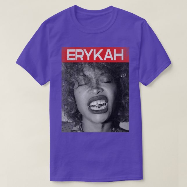 Camiseta erykah badu (Diseño del anverso)