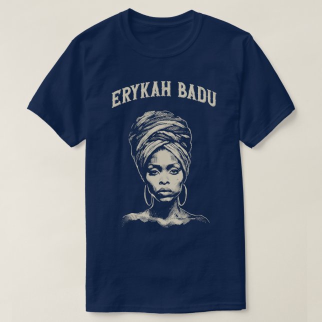 Camiseta Erykah Badu 1 (Diseño del anverso)