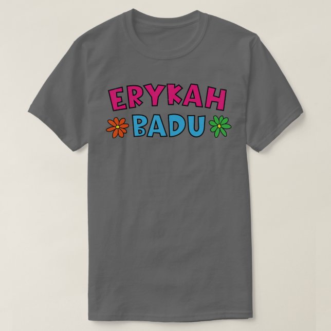 Camiseta Erykah Badu Classic hip hop (Diseño del anverso)