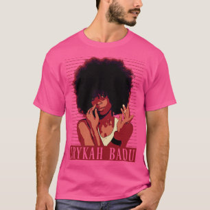 Camiseta Erykah badu marrón vintage