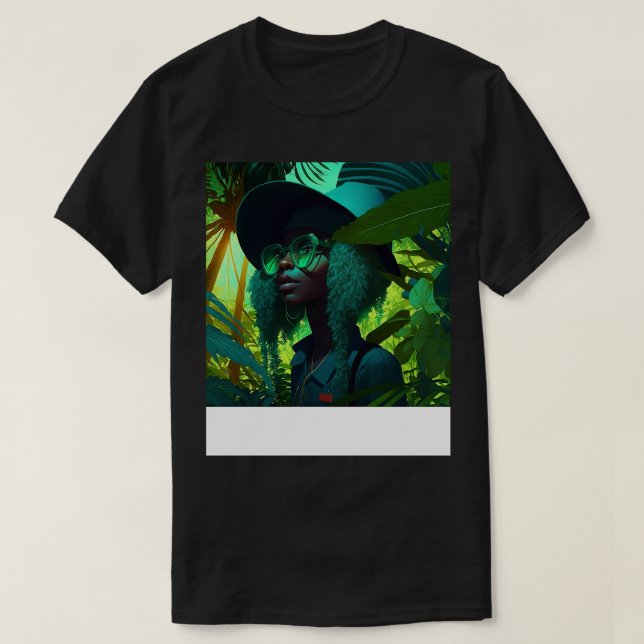 Camiseta Erykah Badu Original Fan Art (Diseño del anverso)
