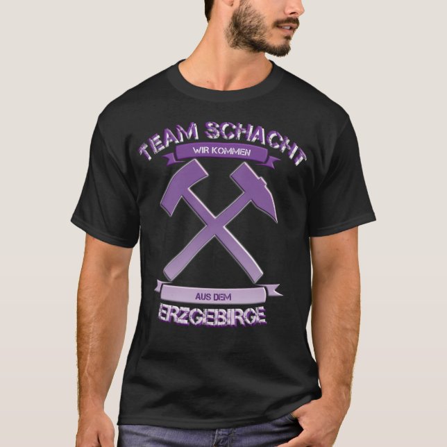 Camiseta Erzgebirge Team Soccer Aue Schacht Hiking Gift Nat (Anverso)