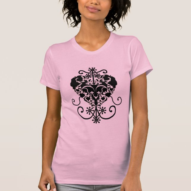 Camiseta Erzulie, diosa del amor del vudú (Anverso)