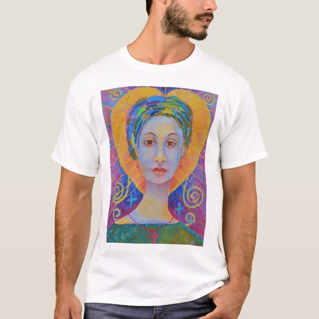 Camiseta Erzulie Freda voodoo Orleans Dantor Wudu art (Anverso)