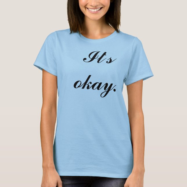 Camiseta es aceptable (Anverso)