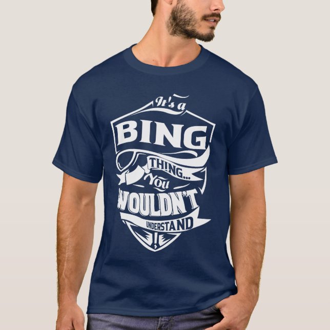 Camiseta Es algo BING que no entenderías (Anverso)