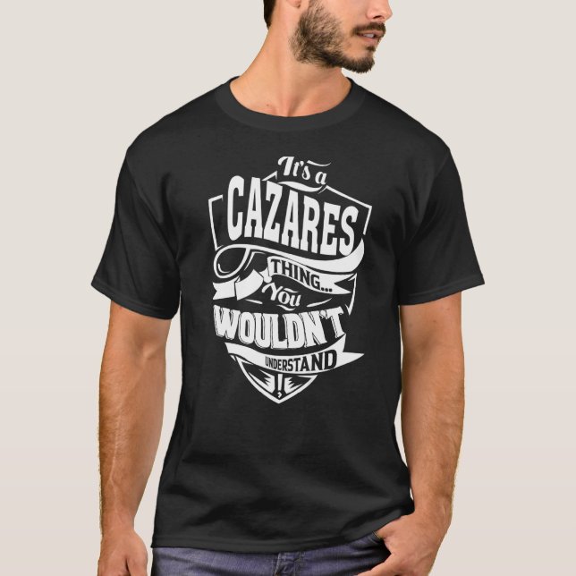 Camiseta Es algo CAZARES (Anverso)