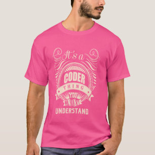 Camiseta Es algo CODER Regalos