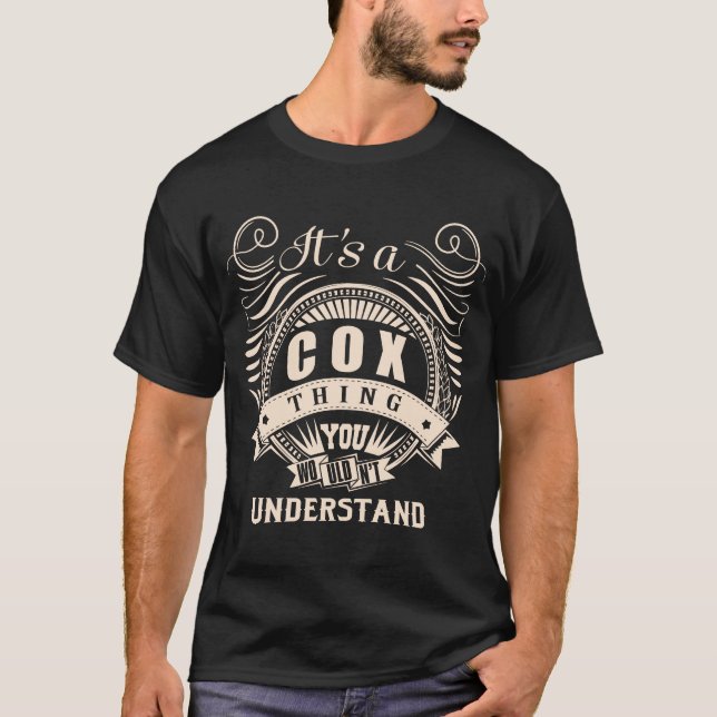 Camiseta Es algo COX que no entenderías (Anverso)
