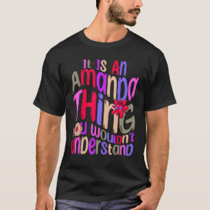 Camiseta Es algo de Amanda que no entenderías a Groov