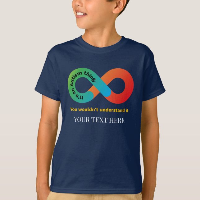Camiseta Es algo de autismo que no entenderías (Anverso)
