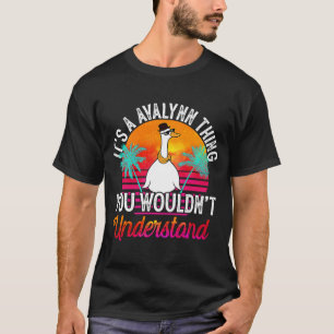Camiseta Es Algo De Avalynn Que No Entenderías Aval