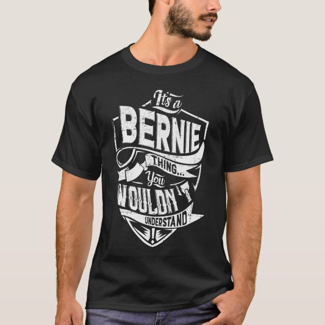 Camiseta Es algo de BERNIE, no lo entenderías (Anverso)