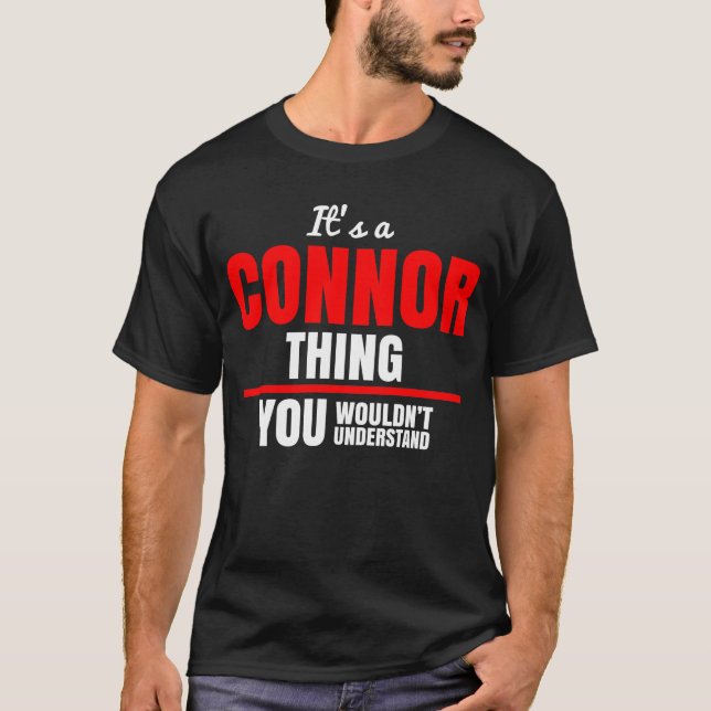 Camiseta Es algo de Connor que no entenderías (Anverso)