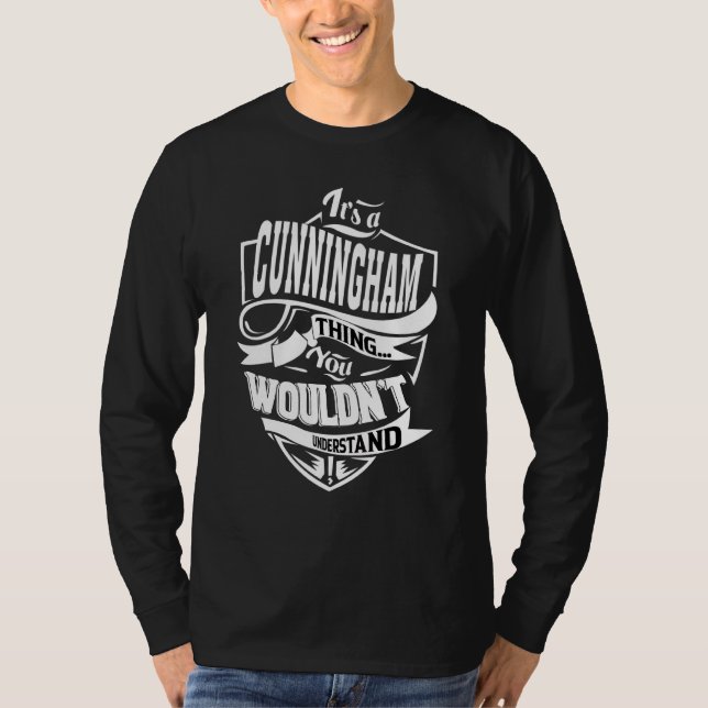 Camiseta Es algo de Cunningham (Anverso)