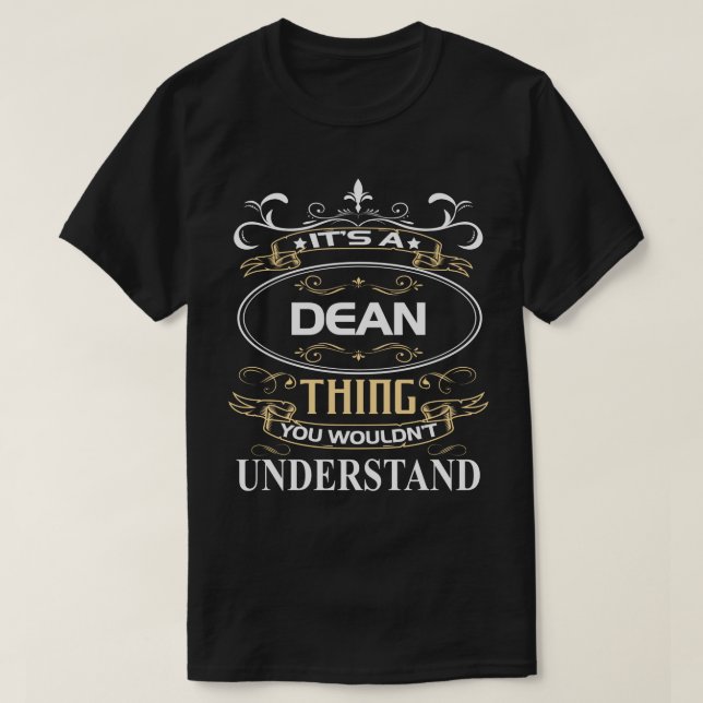 Camiseta Es algo de Dean que no entenderías (Diseño del anverso)