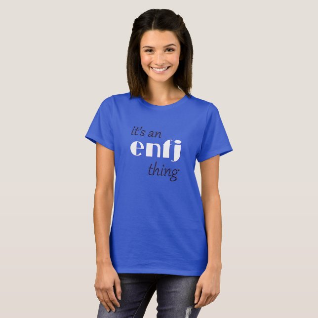 Camiseta es algo de enfj (Anverso completo)
