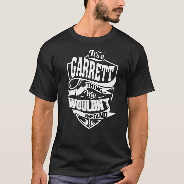 Camiseta Es algo de Garrett (Anverso)