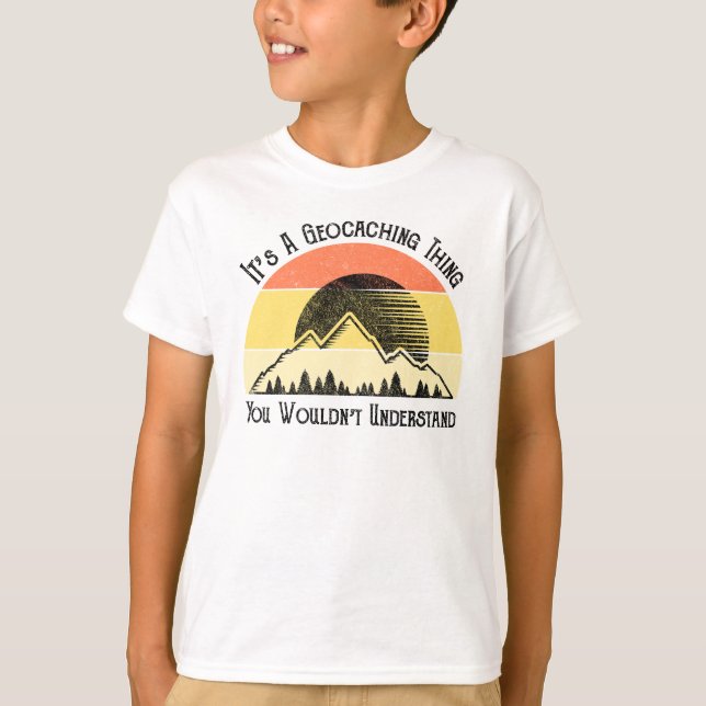 Camiseta Es algo de geocalización - no lo entenderías (Anverso)