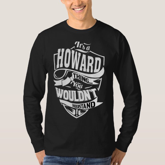 Camiseta Es algo de Howard (Anverso)