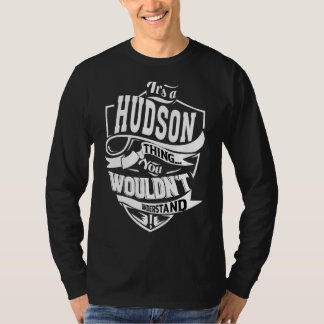 Camiseta Es algo de Hudson