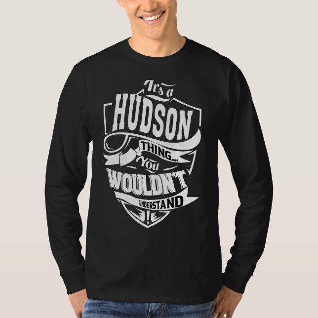Camiseta Es algo de Hudson (Anverso)