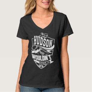 Camiseta Es algo de Hudson