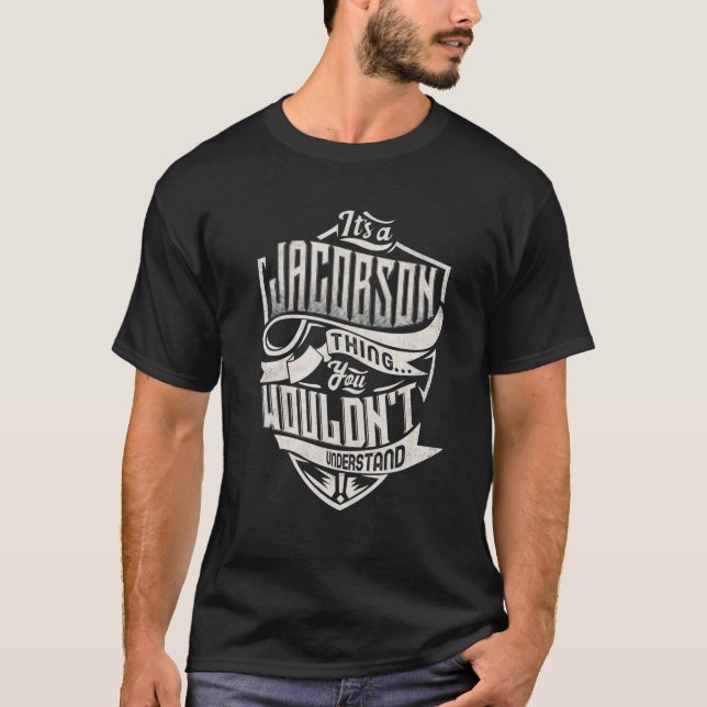Camiseta Es algo de JACOBSON que no entenderías de las clas (Anverso)