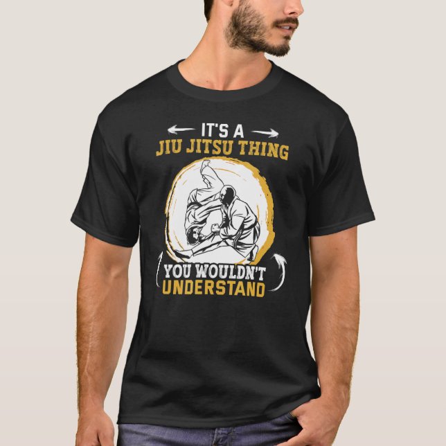 Camiseta Es algo de Jiu Jitsu que no entenderías a Jiu (Anverso)