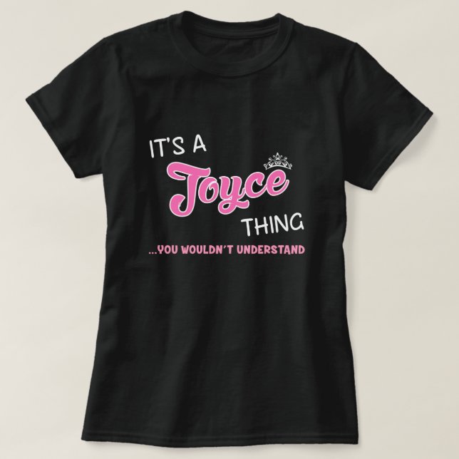 Camiseta Es algo de Joyce que no entenderías (Diseño del anverso)