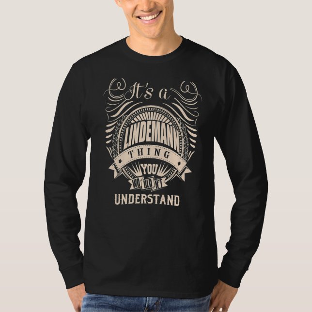 Camiseta Es algo de LINDEMANN que no entenderías (Anverso)