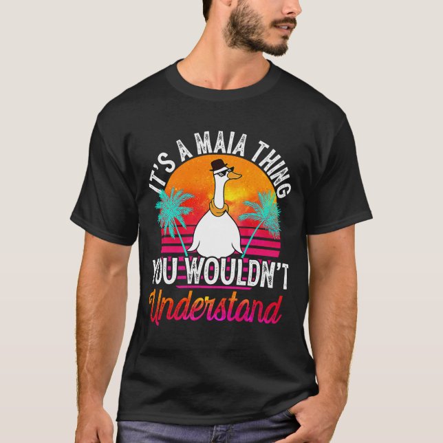 Camiseta Es algo de Maia que no entenderías Maia Na (Anverso)