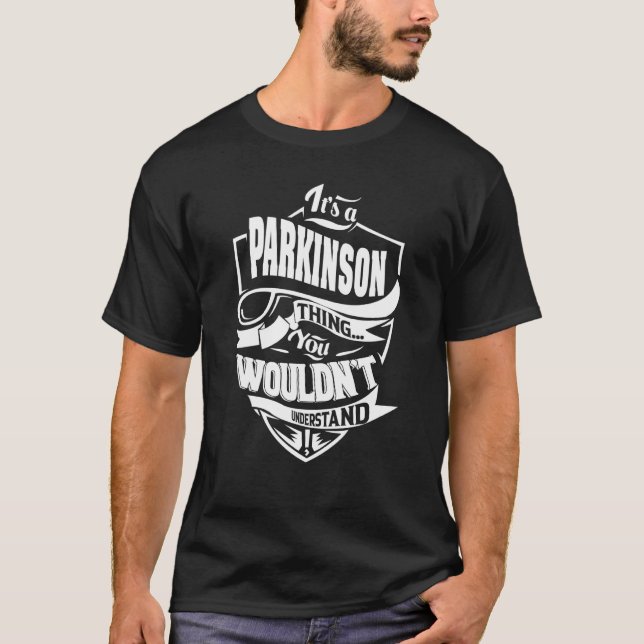 Camiseta Es algo de PARKINSON (Anverso)