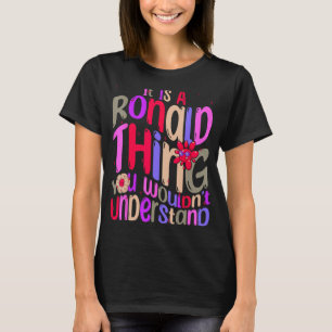 Camiseta Es algo de Ronald que no entenderías a Groovy