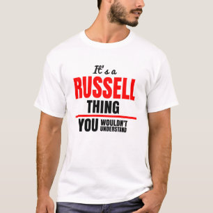 Camiseta Es algo de Russell que no entenderías