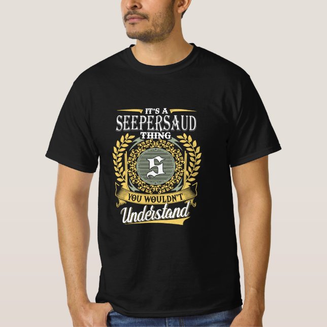 Camiseta Es algo de Seepersaud que no se puede entender (Anverso)