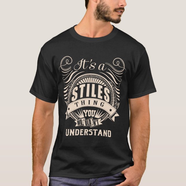 Camiseta Es algo de STILES que no entenderías (Anverso)